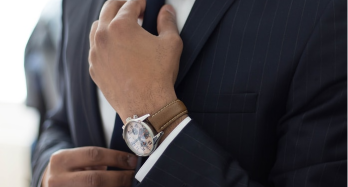 watch on a hand